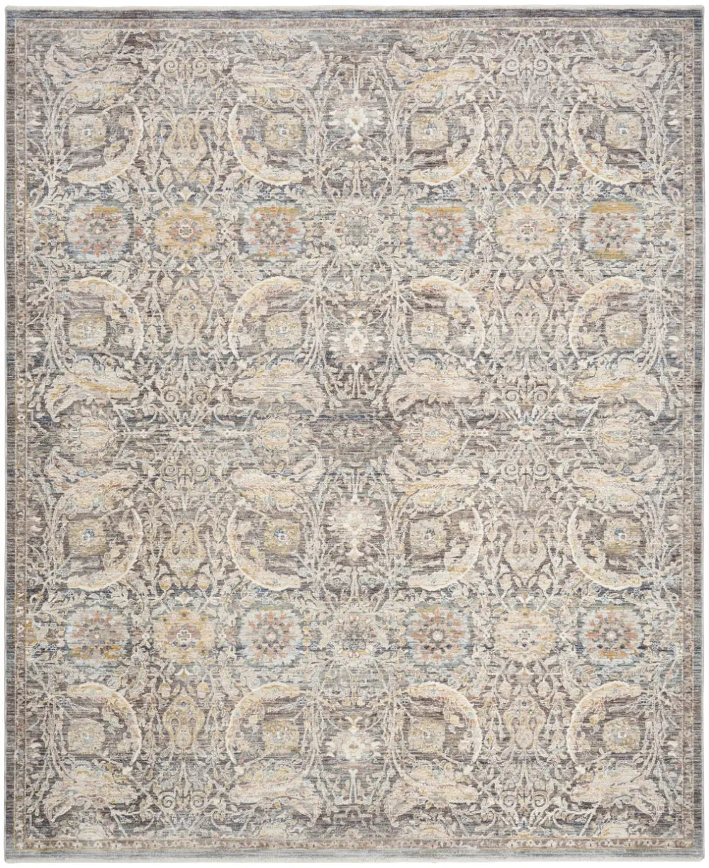 ANTIQUE FUSION ANF03 Charcoal Multicolour RS