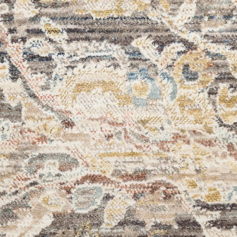 ANTIQUE FUSION ANF03 Charcoal Multicolour RS