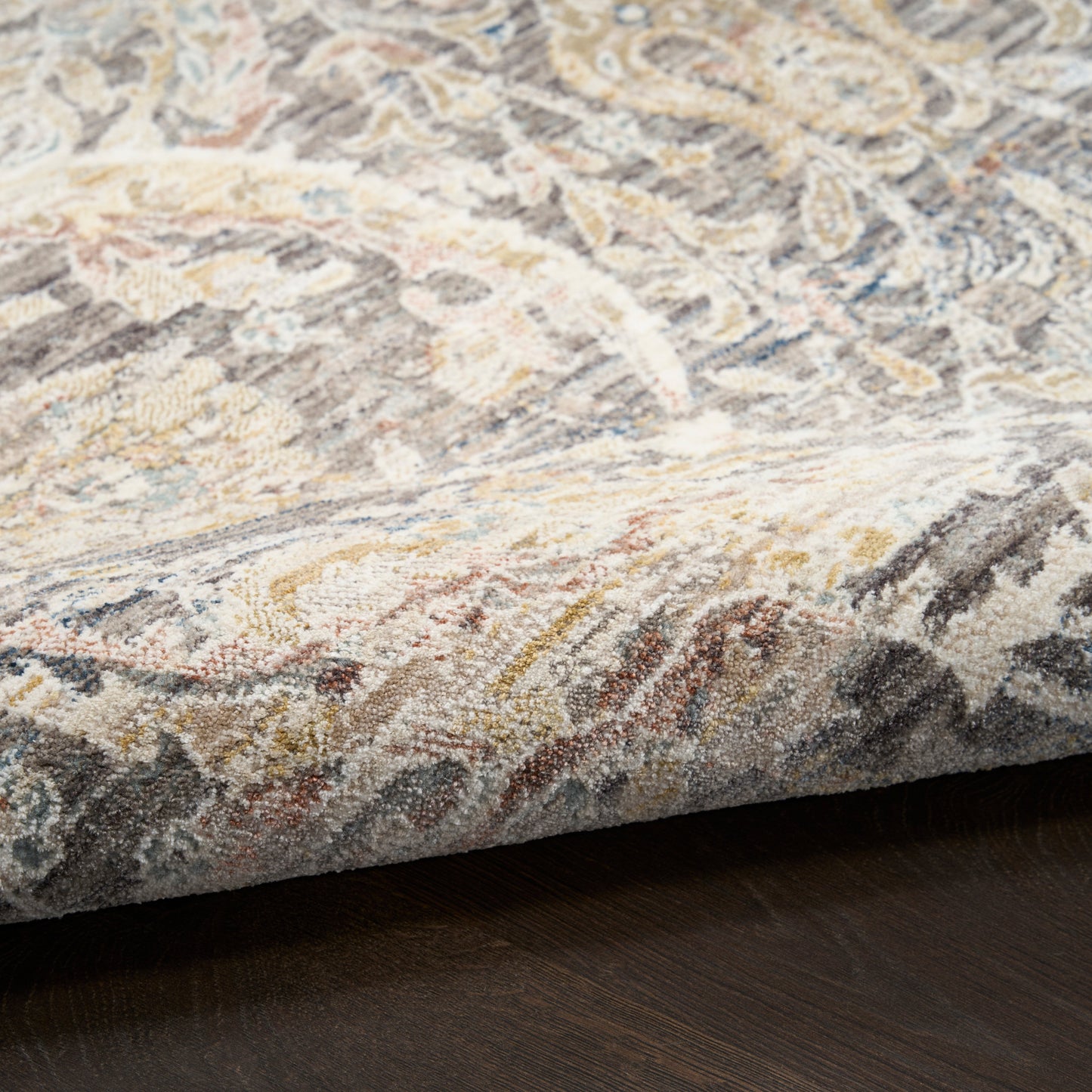 ANTIQUE FUSION ANF03 Charcoal Multicolour RS