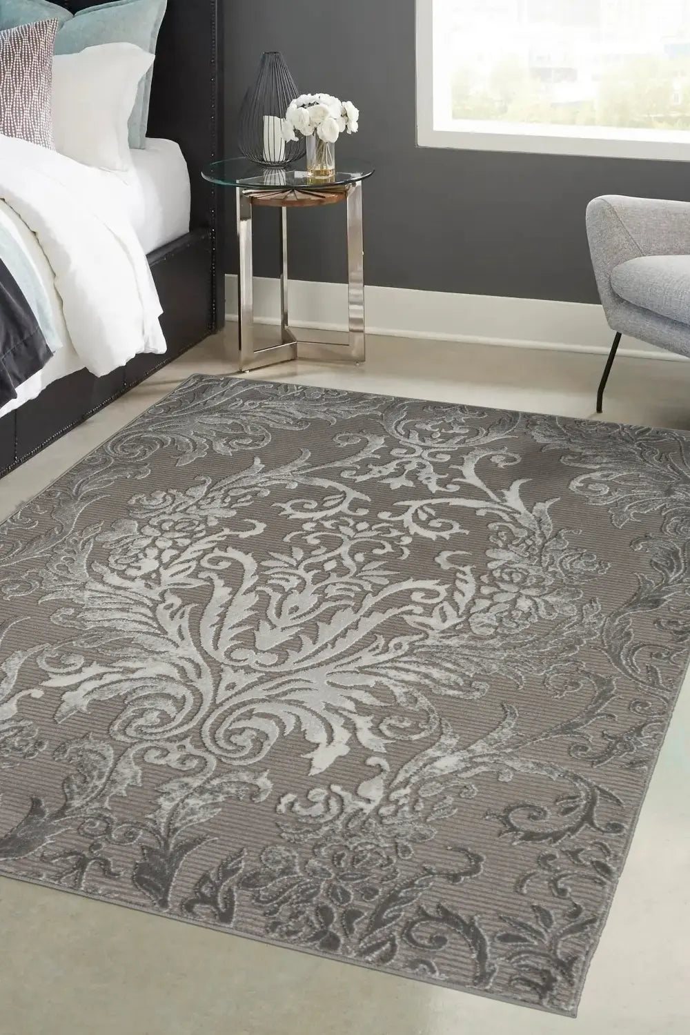 AVERY DAMASK GREY RS