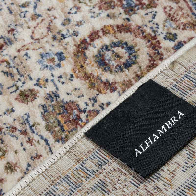 Alhambra Traditional Medallion 6345C Rugs in Beige