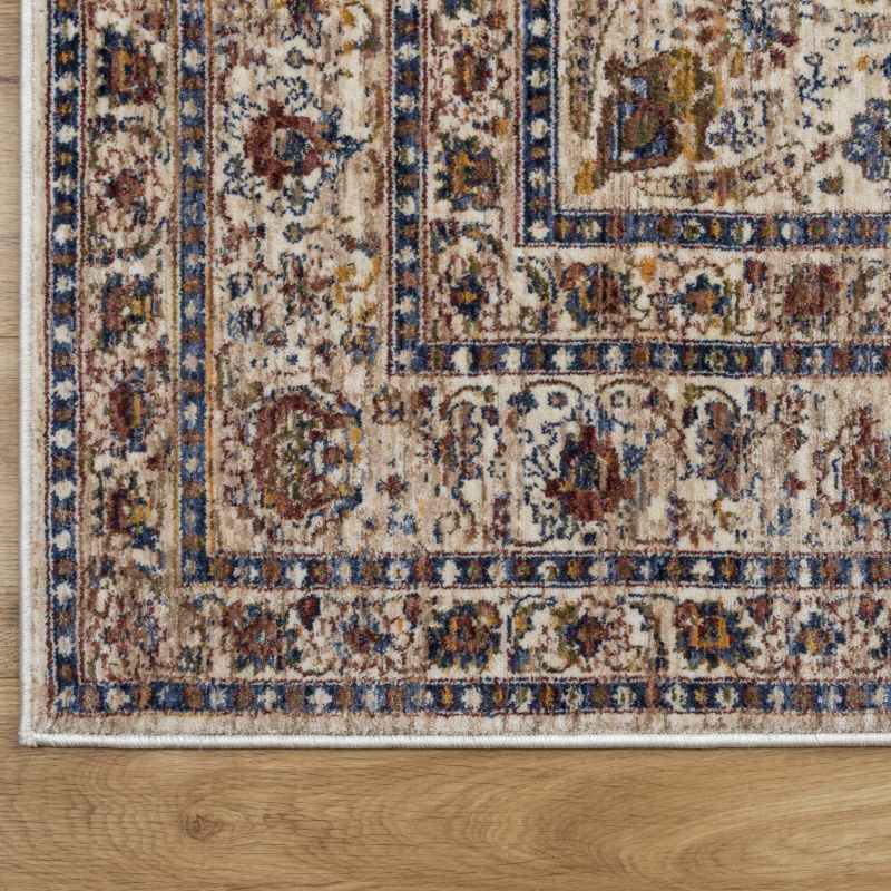 Alhambra Traditional Medallion 6345C Rugs in Beige