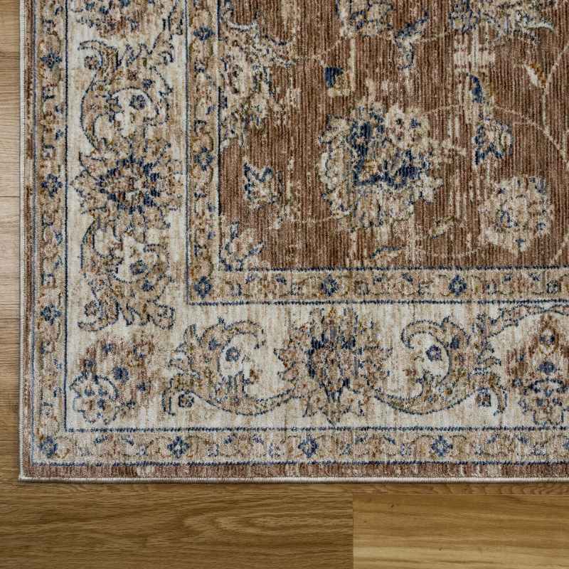 Alhambra Traditional 6992A Rugs in Rose Pink Beige