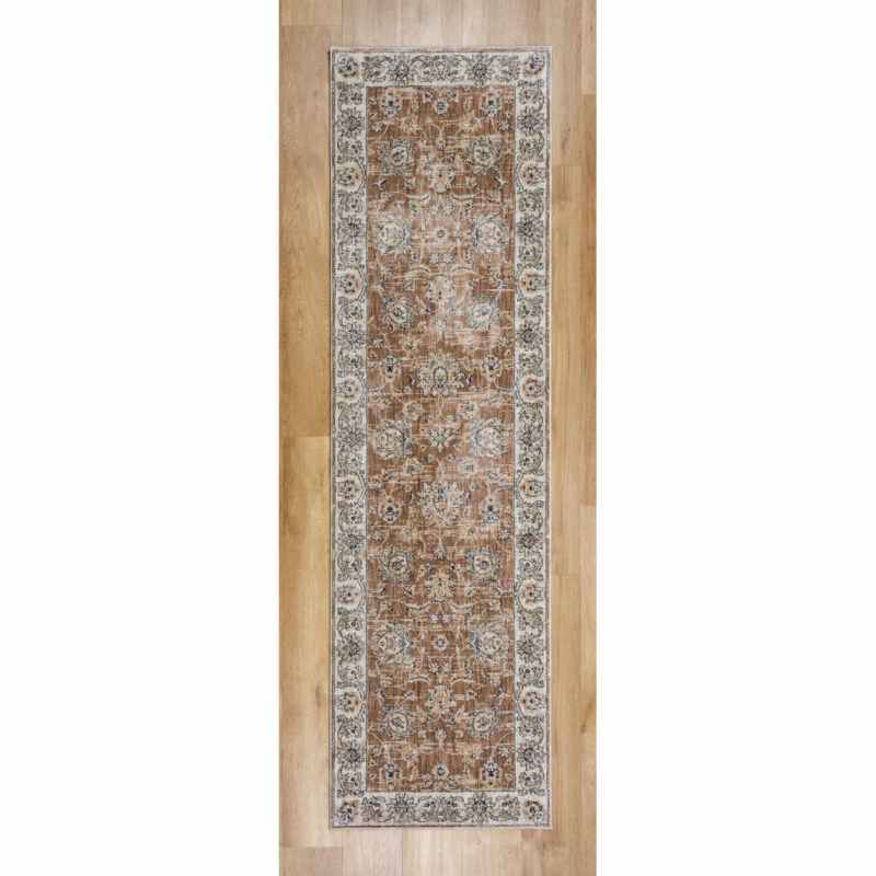 Alhambra Traditional 6992A Runner Rugs in Rose Pink Beige – The Rug Seller
