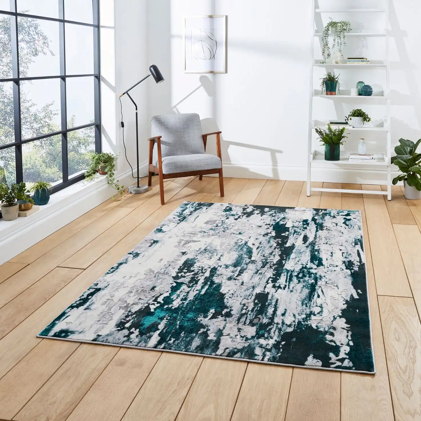 Apollo Think GR580 Grey Green Rug RS