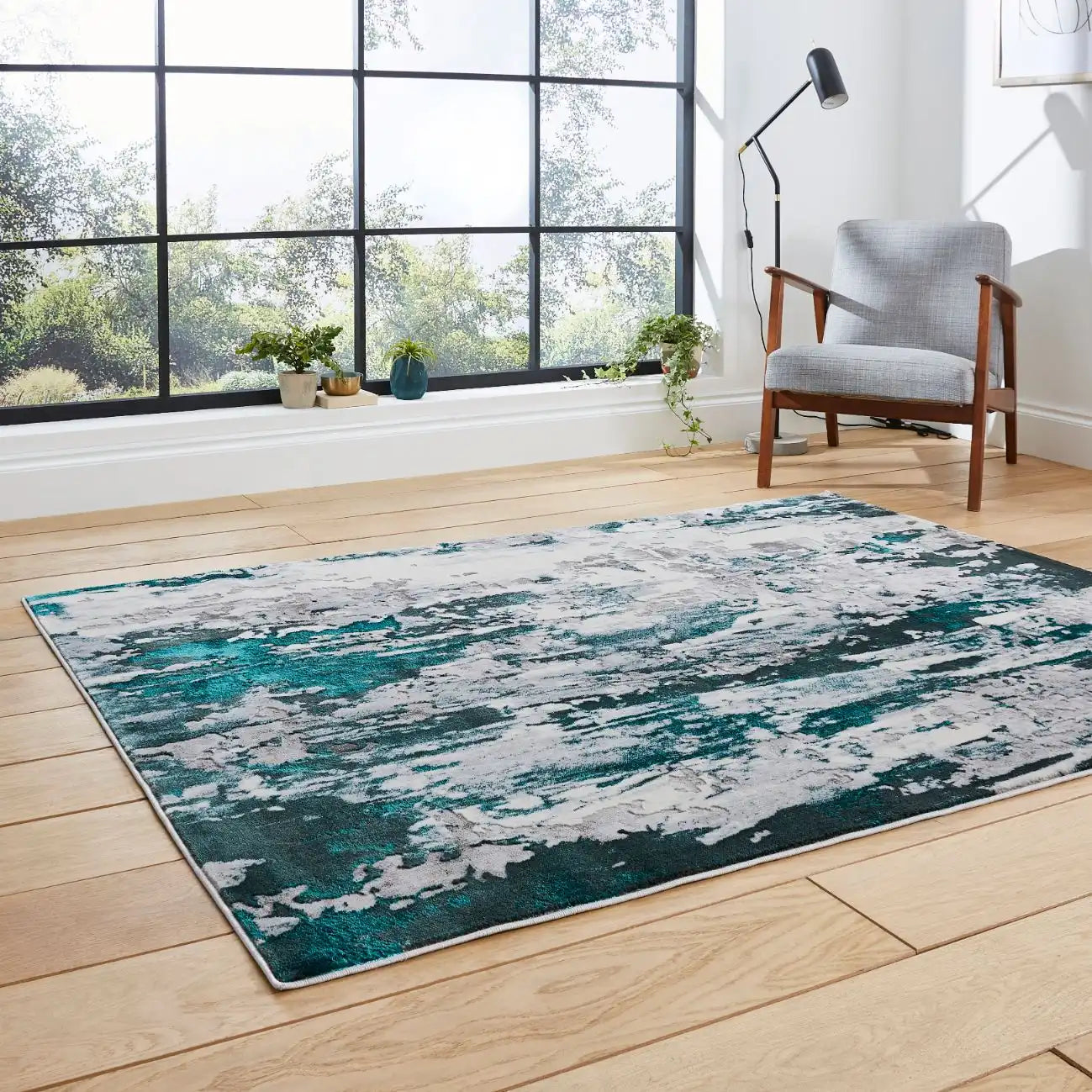 Apollo Think GR580 Grey Green Rug RS