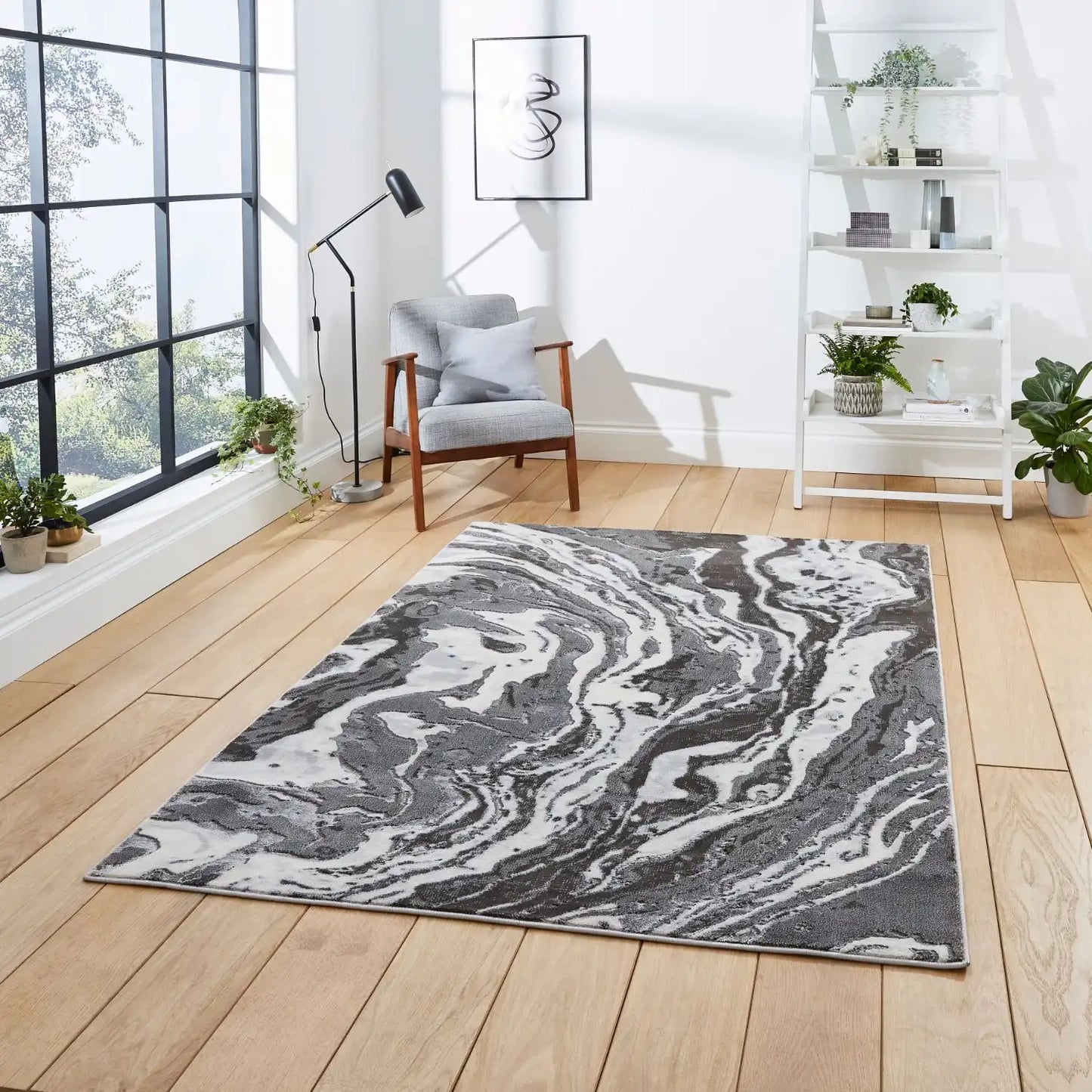 Apollo Think GR584 Grey Rug RS