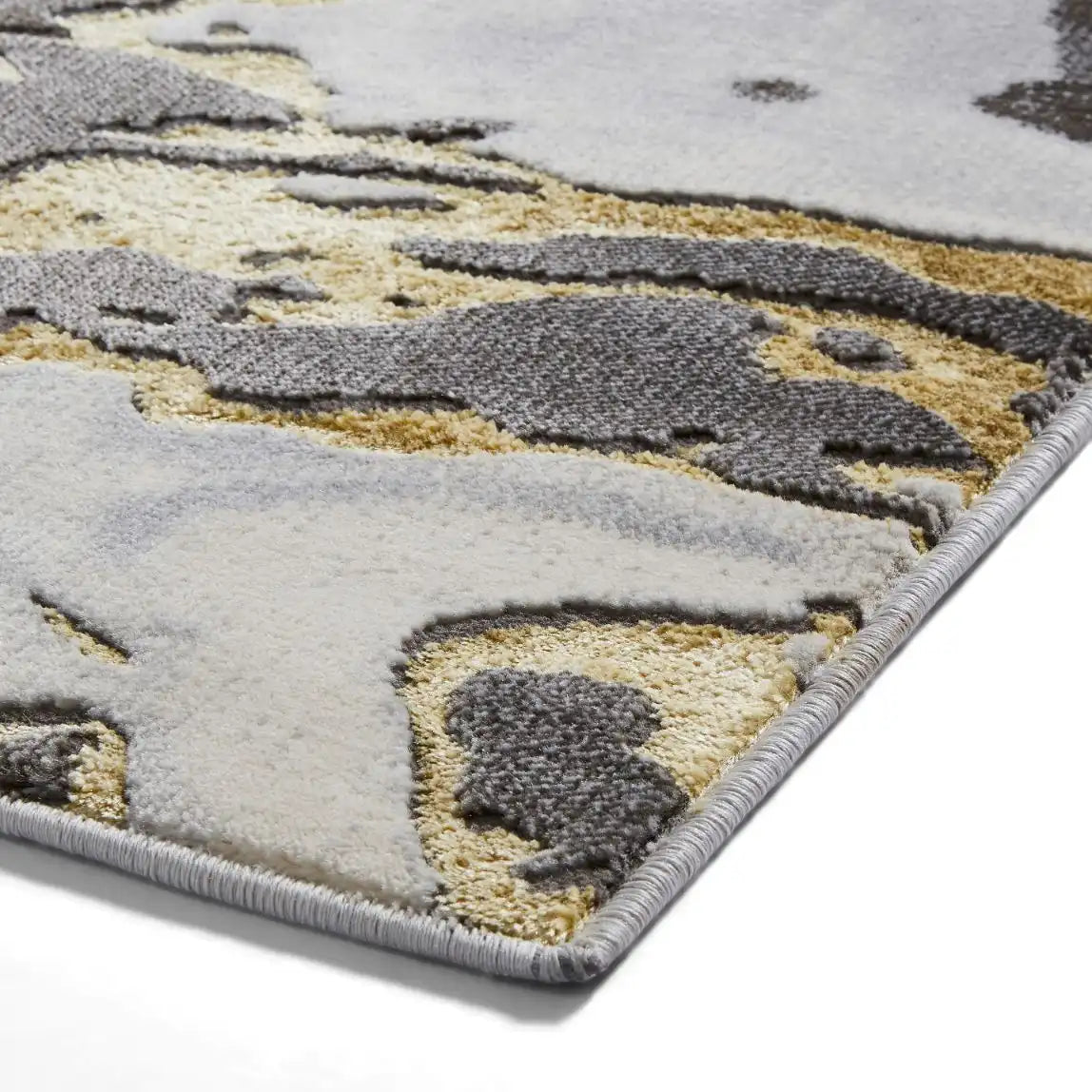 Apollo Think GR584 Grey Gold Rug RS