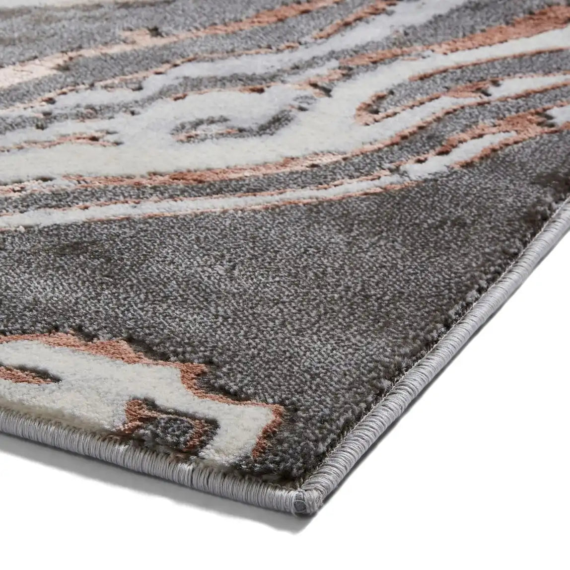 Apollo Think GR584 Grey Rose Rug RS