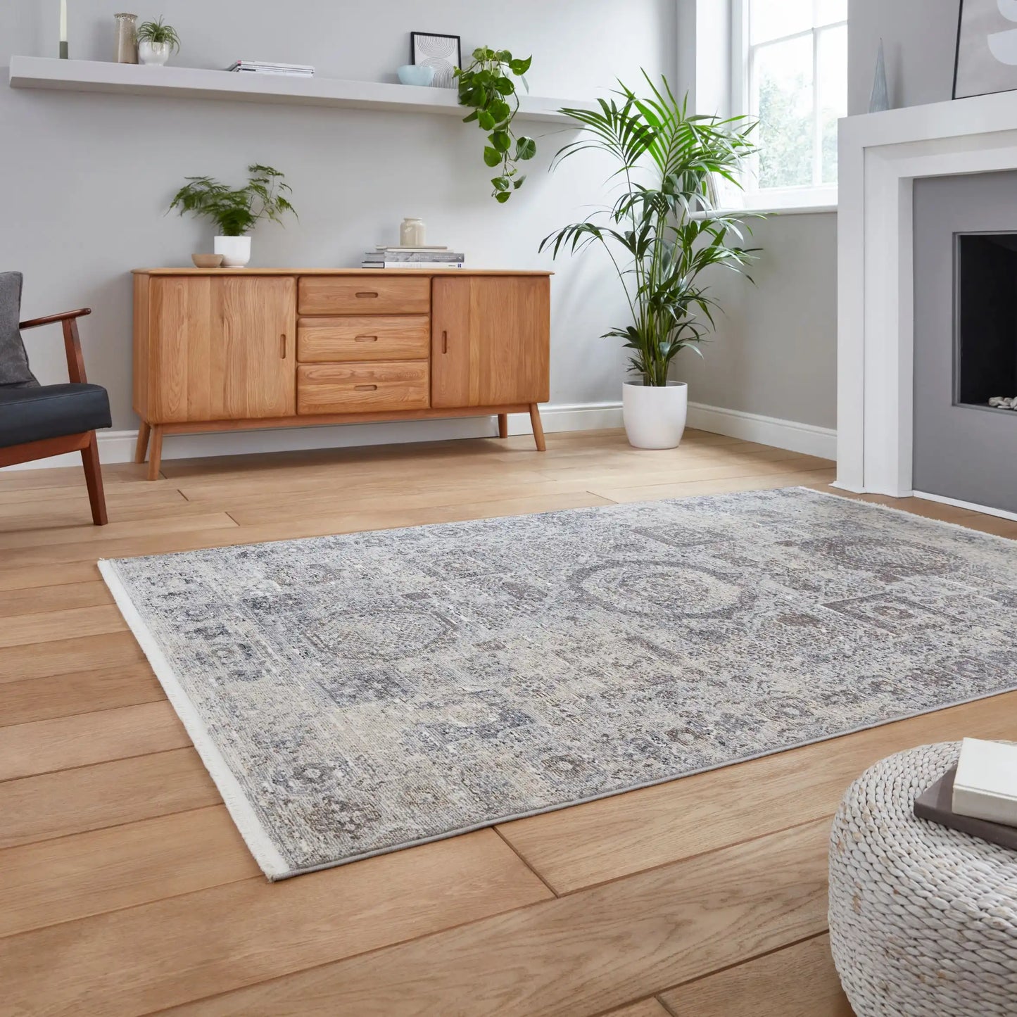 Athena Think 18599 Grey Rug RS