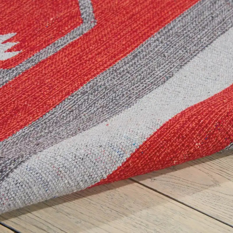 Baja BAJ01 Grey Red Rug RS