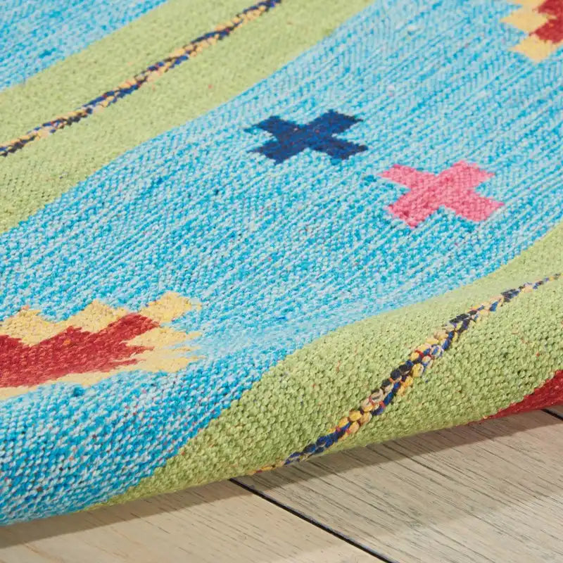 Baja BAJ02 Blue Green Rug RS