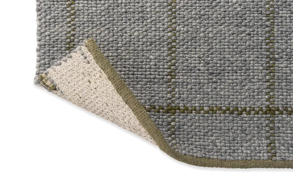 Craft Matter Check Slate/Olive 049104 Rug