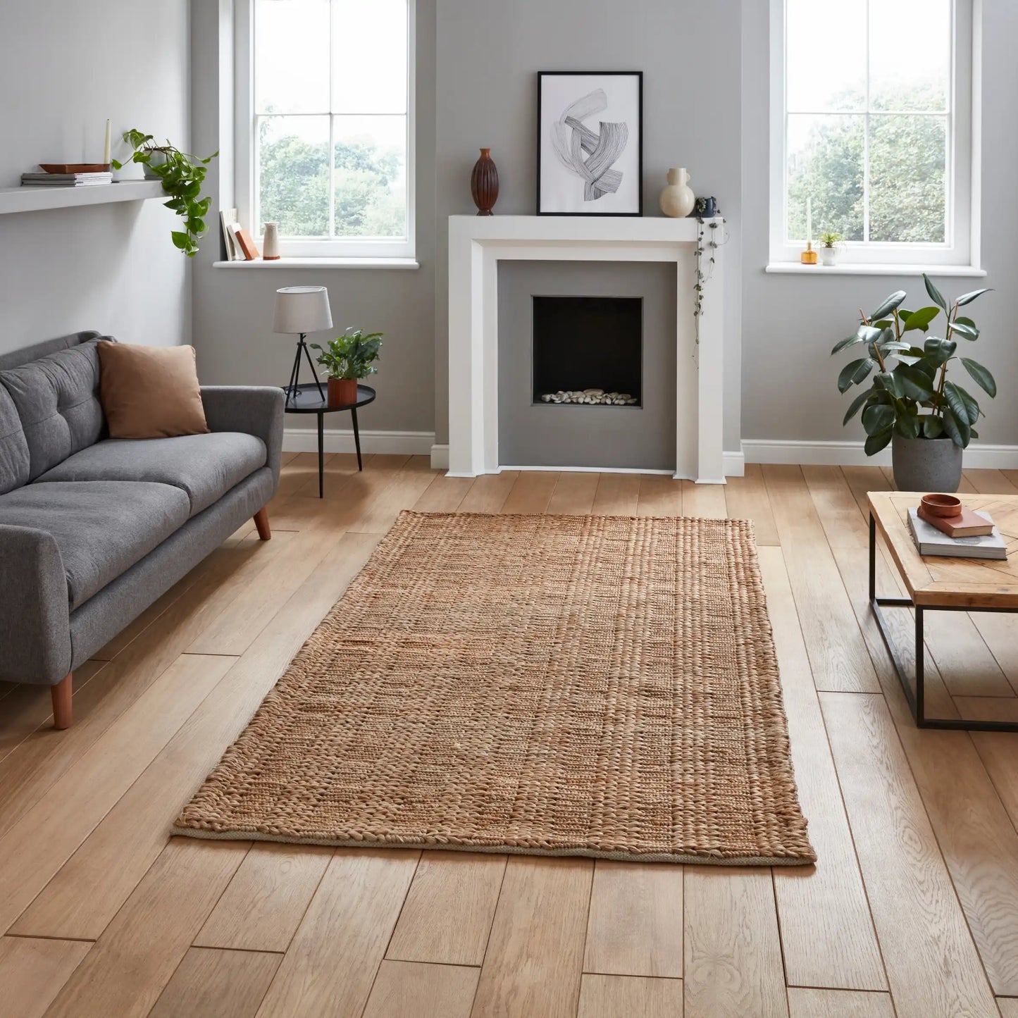 Bazaar Jute 17965 Natural Rug RS