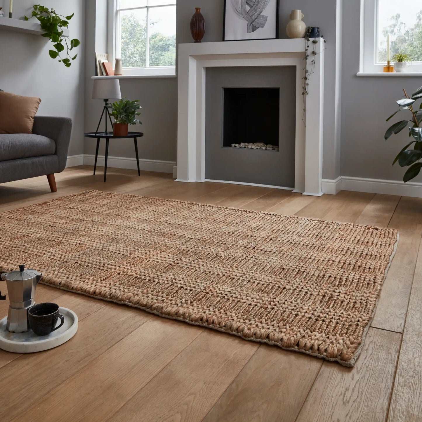 Bazaar Jute 17965 Natural Rug RS