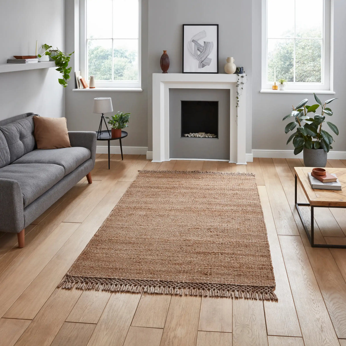 Bazaar Jute 23787 Natural Rug RS