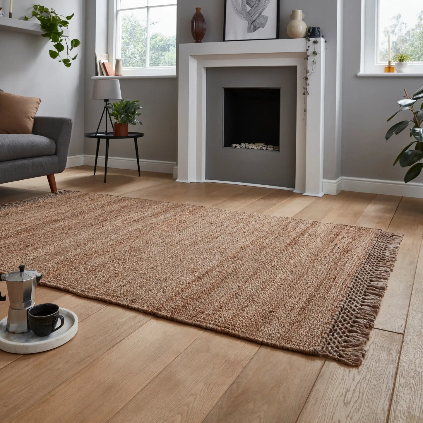 Bazaar Jute 23787 Natural Rug RS