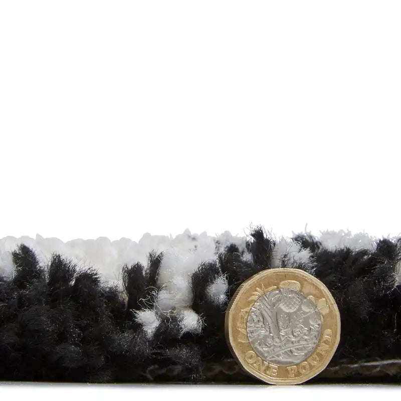 Boho 5402 Black White Rug RS