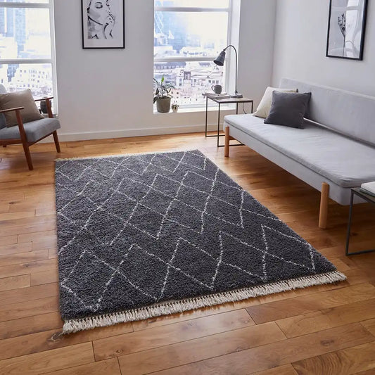 Boho 8280 Grey Rug RS