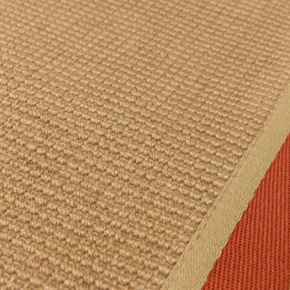 Bordo Boucle Rust Linen