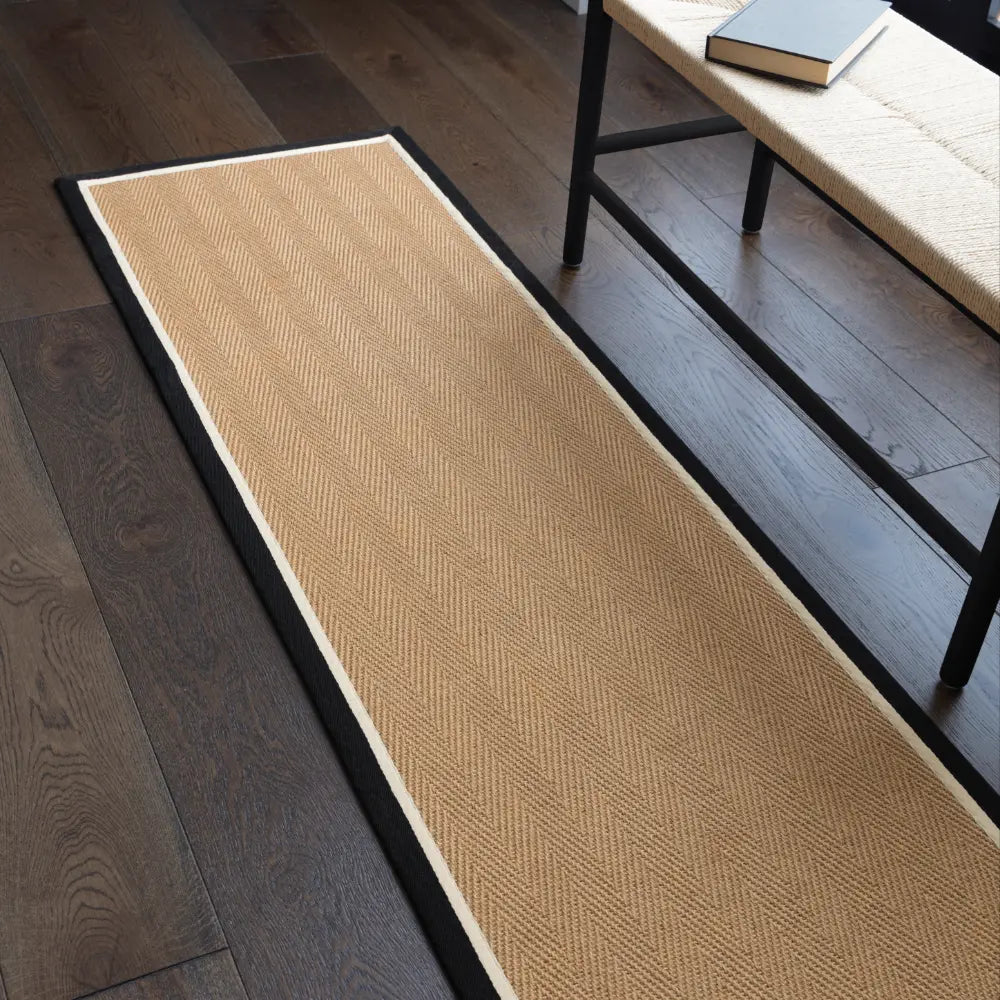 Bordo Herringbone Charcoal Cream RS