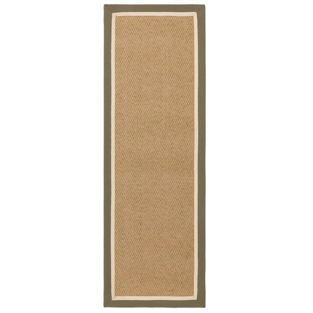 Bordo Herringbone Khaki Cream RS