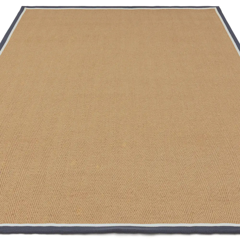 Bordo Herringbone Slate Cream