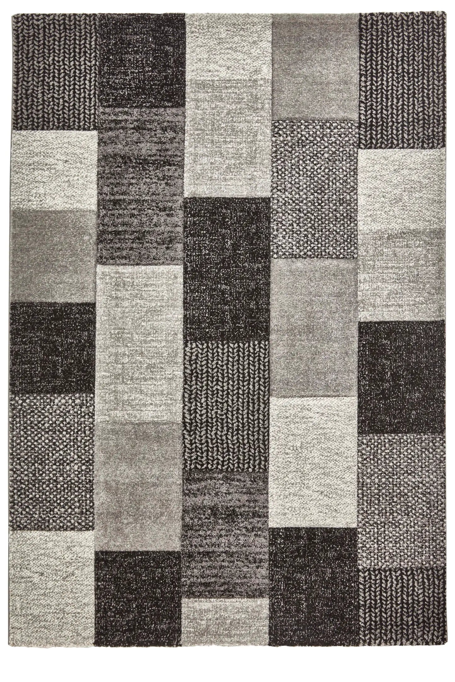 Brooklyn 21830 Grey Black Rug RS