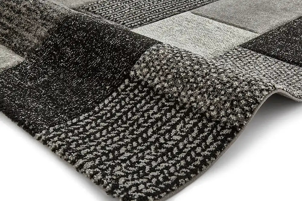 Brooklyn 21830 Grey Black Rug RS