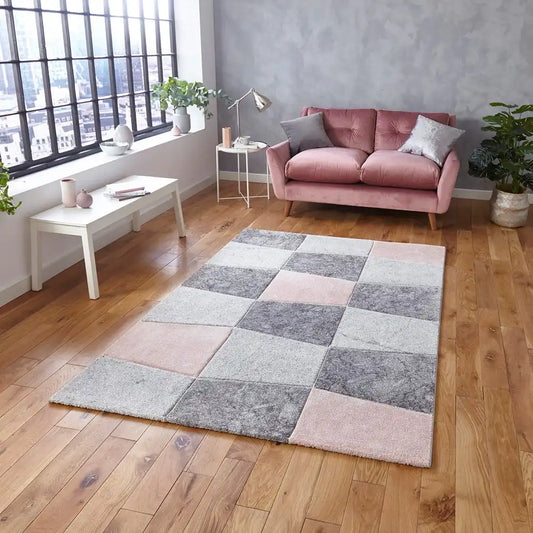 Brooklyn 22192 Grey Rose Rug RS