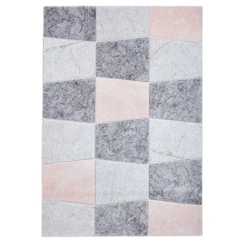 Brooklyn 22192 Grey Rose Rug RS