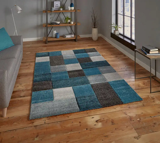 Brooklyn 646 Blue Grey Rug RS