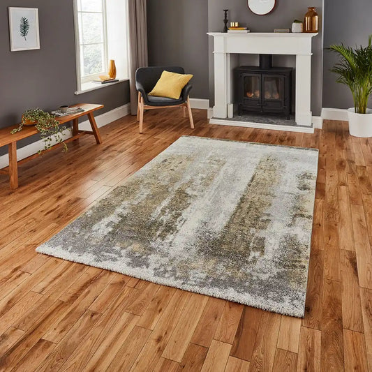 Brooklyn 8595 Ivory Yellow Rug RS