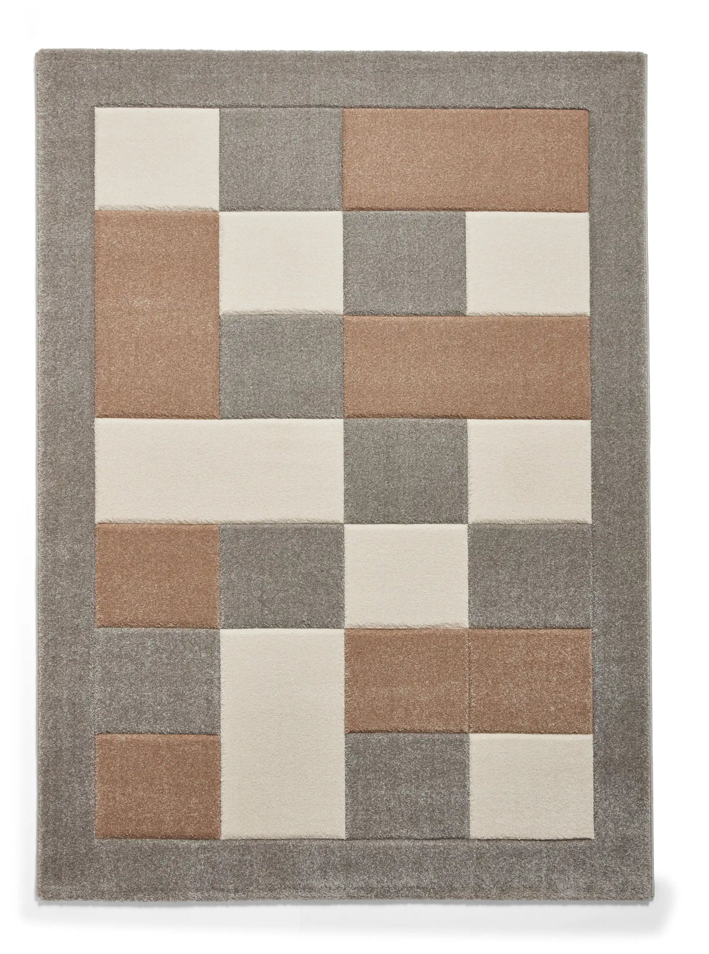 Brooklyn BRK04 Grey Beige Rug RS