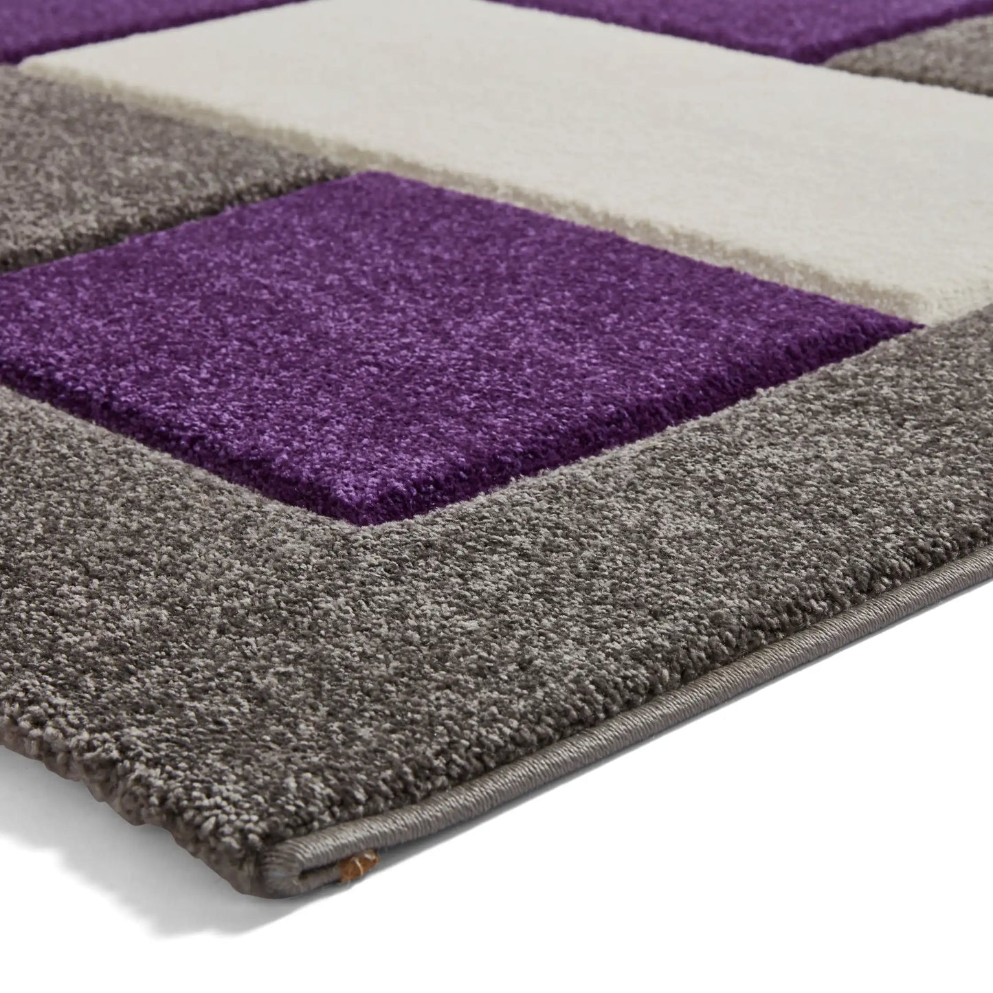 Brooklyn BRK04 Grey Purple Rug RS