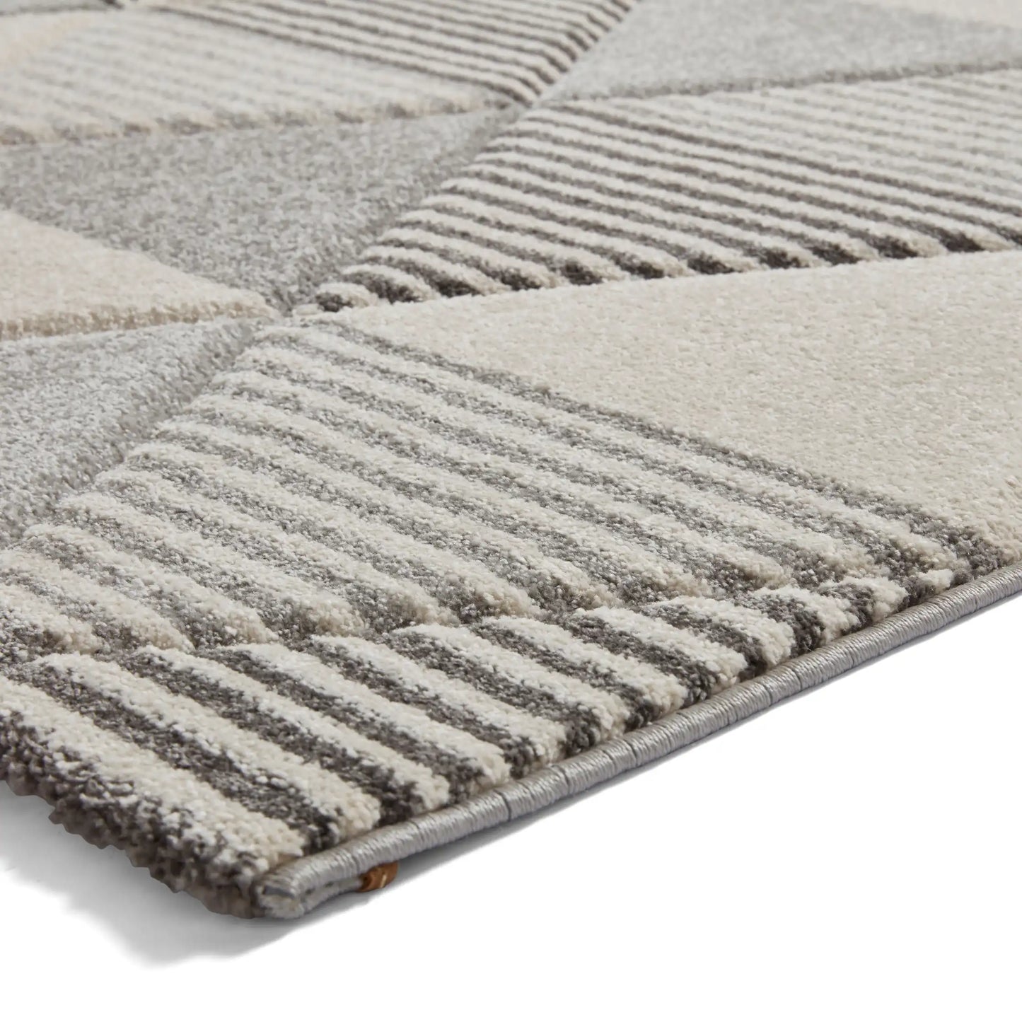 Brooklyn BRK15 Grey Beige Rug RS