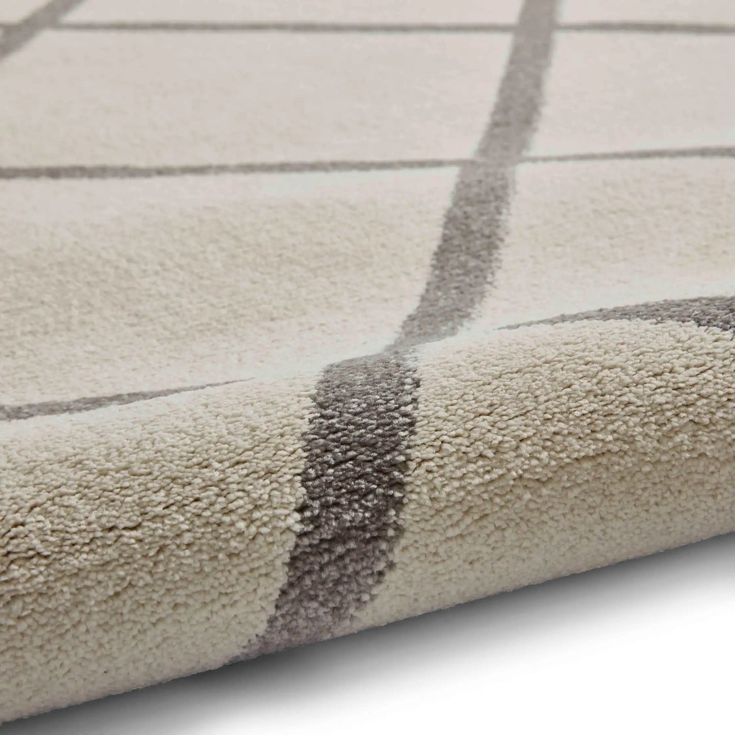 Brooklyn BRK35 Cream Grey Rug RS