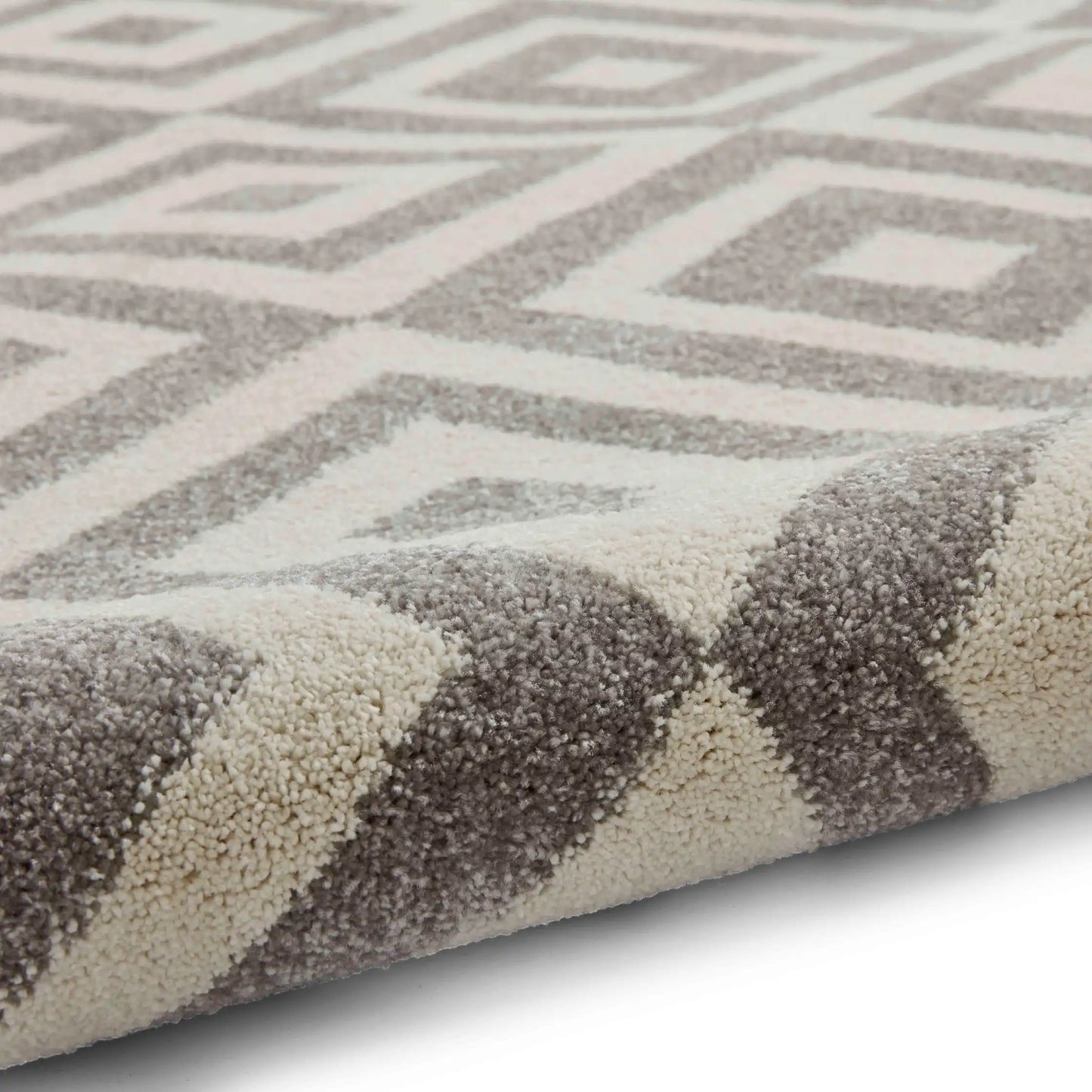 Brooklyn BRK89 Grey White Rug RS