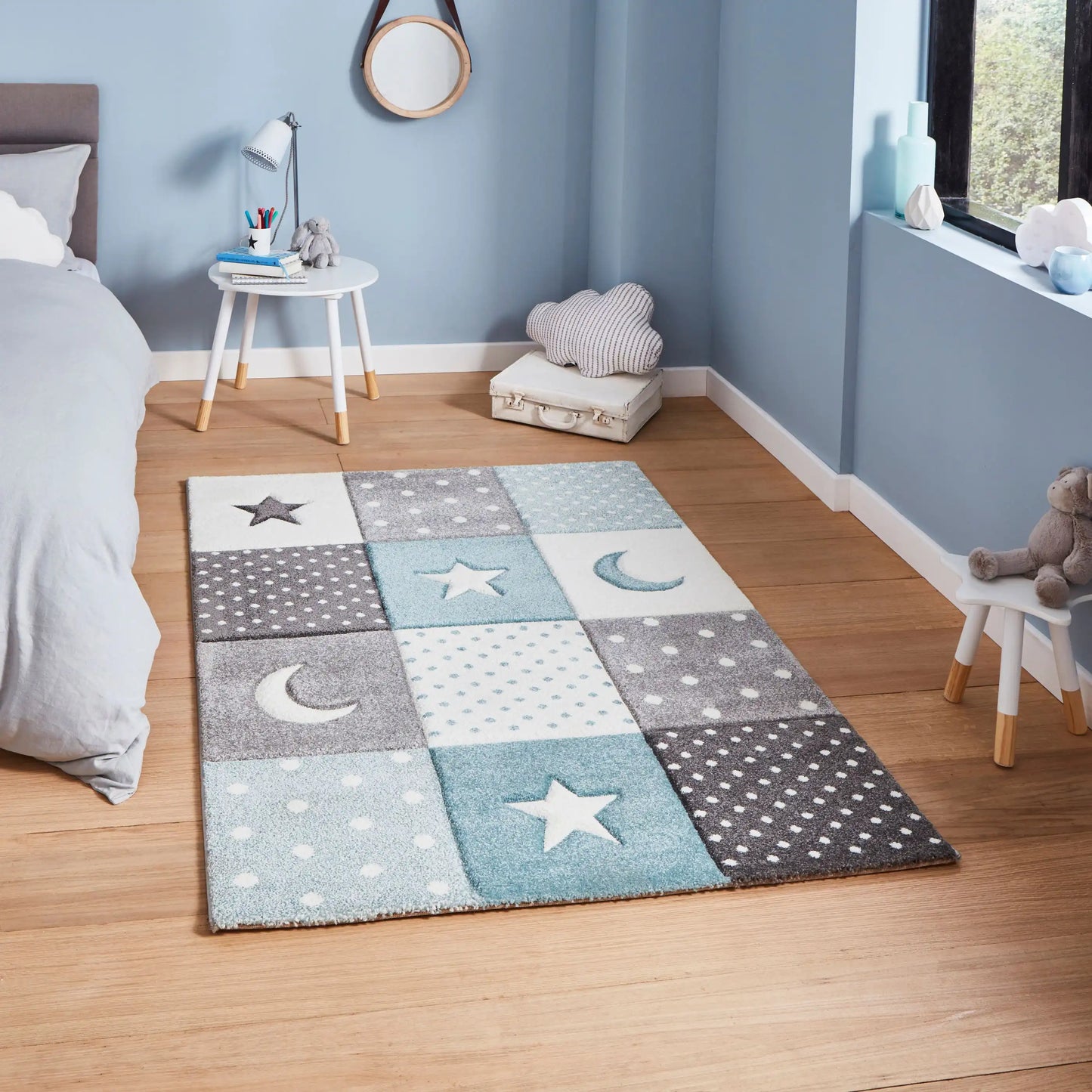 Brooklyn Kids Brooklyn Kids 20340 Blue Rug RS