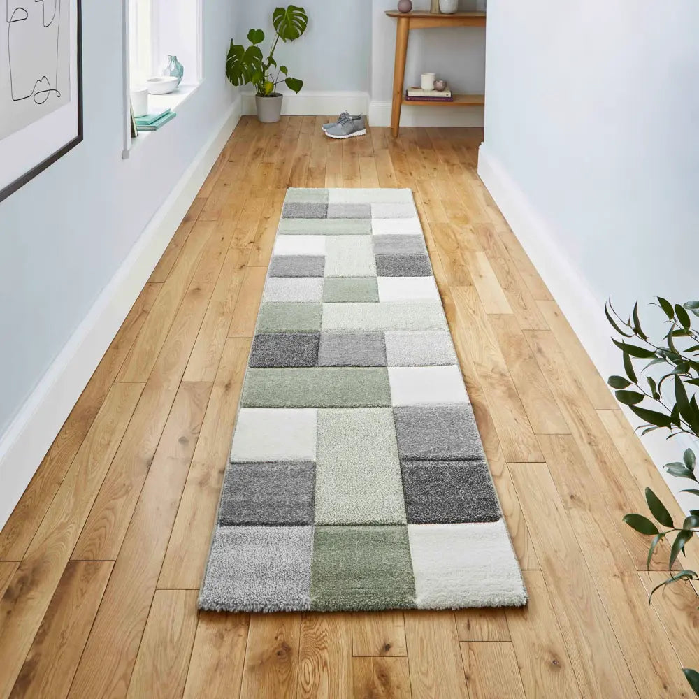 Brooklyn 646 Grey Green Rug RS
