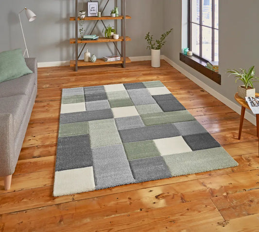 Brooklyn 646 Grey Green Rug RS