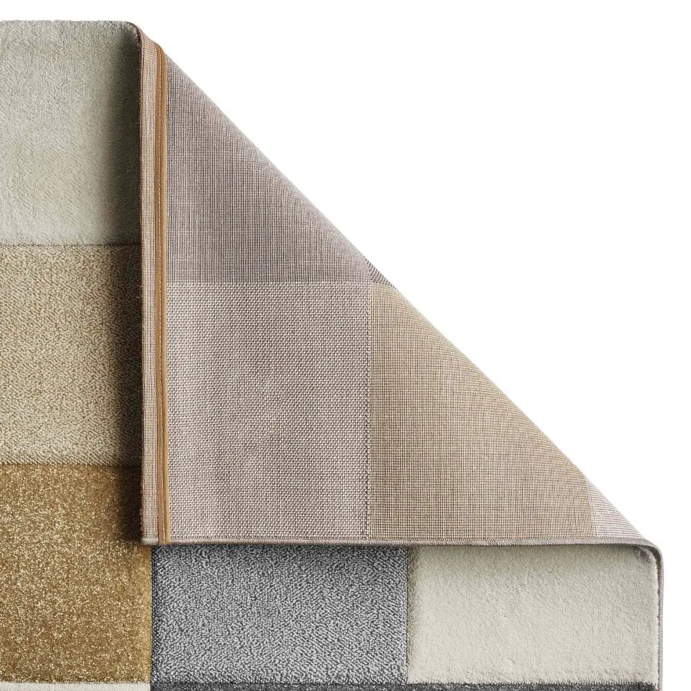 Brooklyn 646 Grey Yellow Rug RS