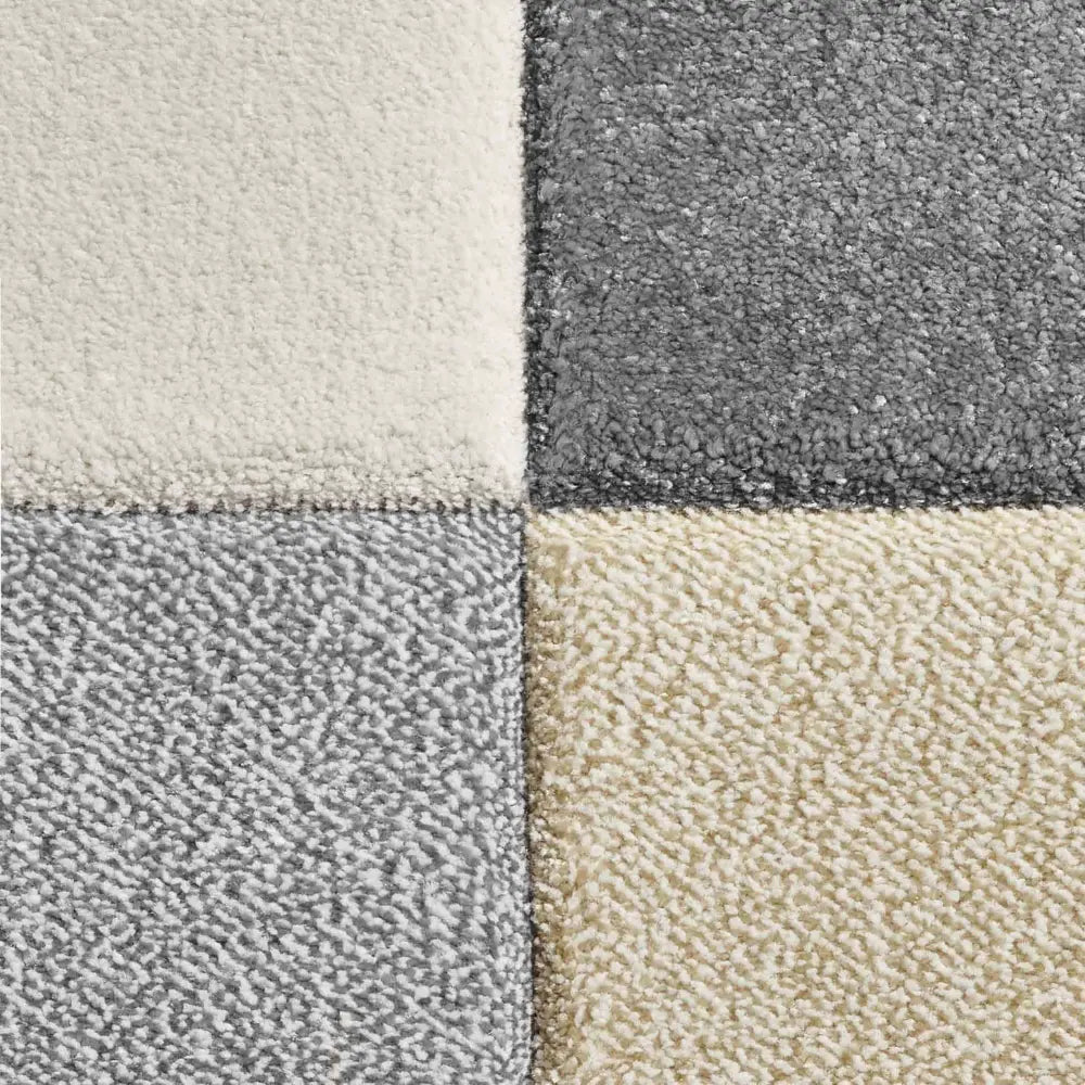 Brooklyn 646 Grey Yellow Rug RS
