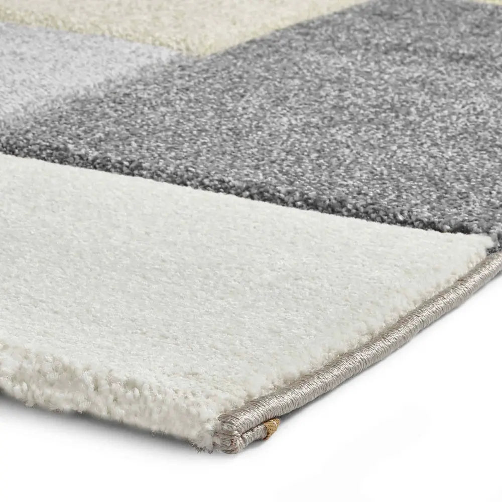 Brooklyn 646 Grey Yellow Rug RS