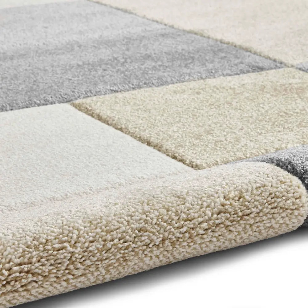 Brooklyn 646 Grey Yellow Rug RS