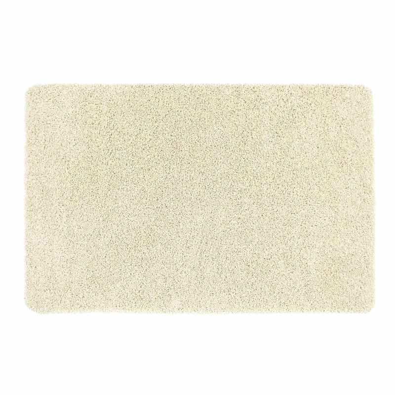 Buddy Washable Plain Rugs in Ivory