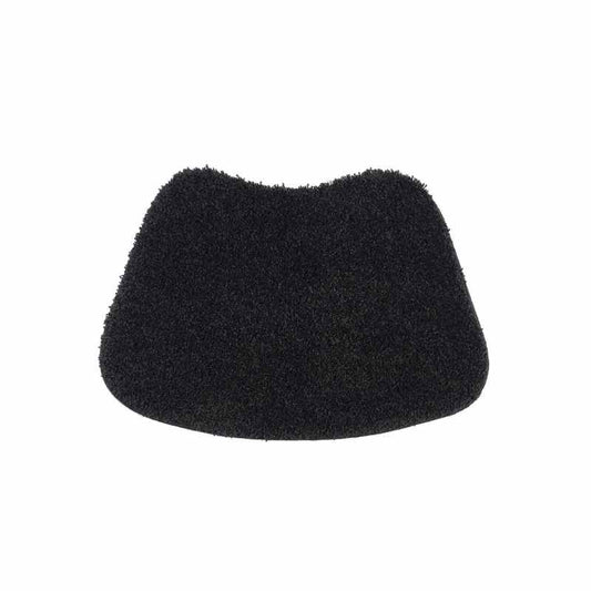 Buddy Bath Washable Curve Mat Rugs in Black
