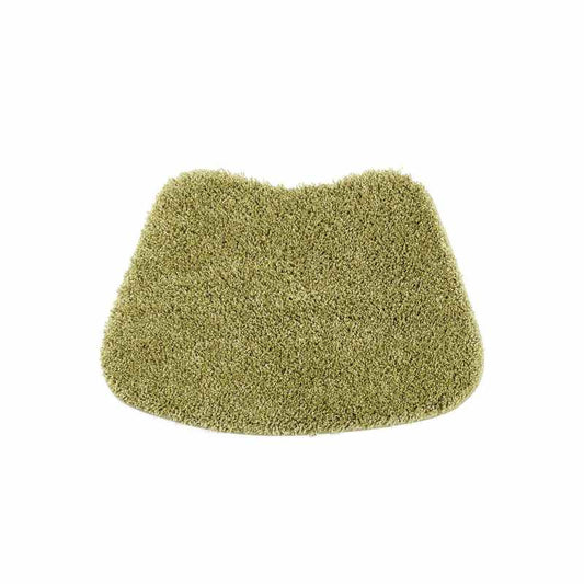 Buddy Bath Washable Curve Mat Rugs in Green