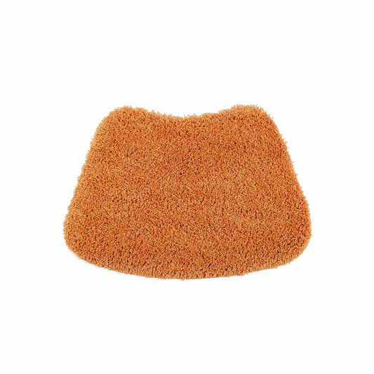 Buddy Bath Washable Curve Mat Rugs in Orange