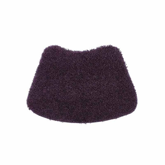 Buddy Bath Washable Curve Mat Rugs in Plum Purple